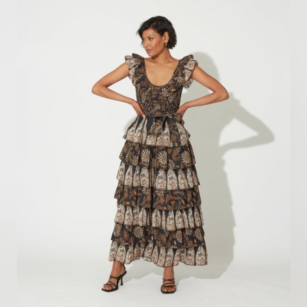 Cleobella maxi tiered dress